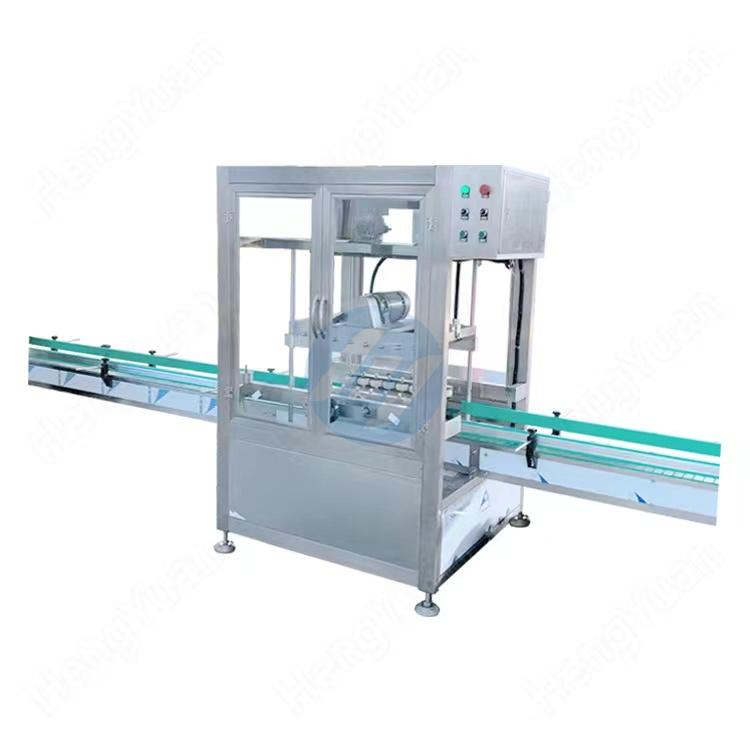 Lubricant Pail Plastic Lid Pressing Capping Machine