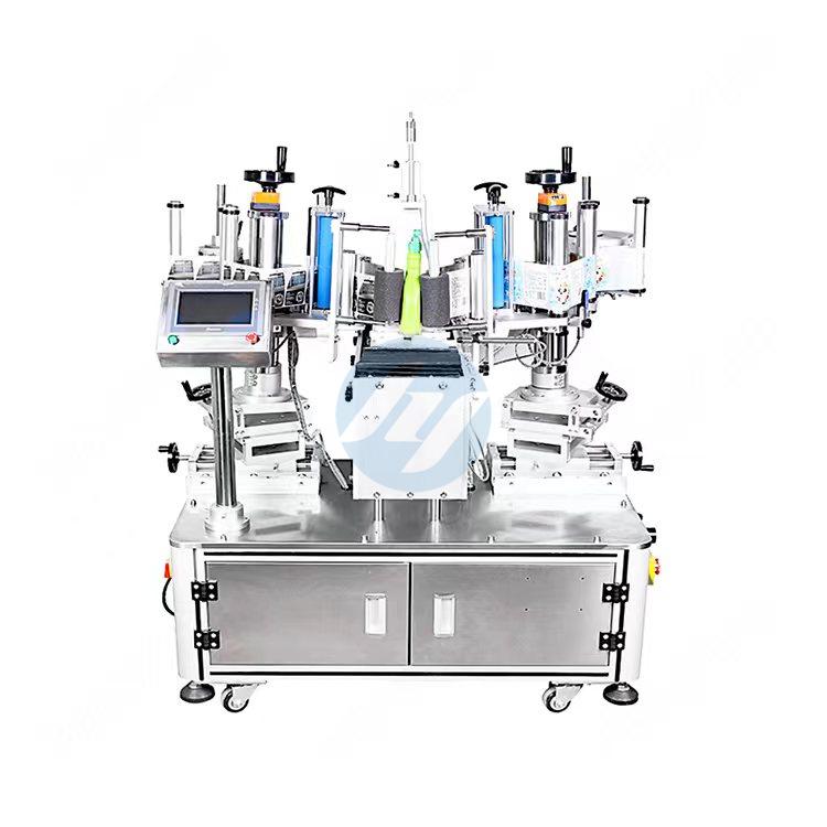 HYT-909 Semi-automatic double-sided sticker labeler