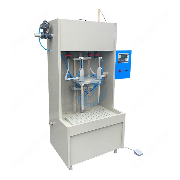 semi-automatic one gallon bleach filling machine