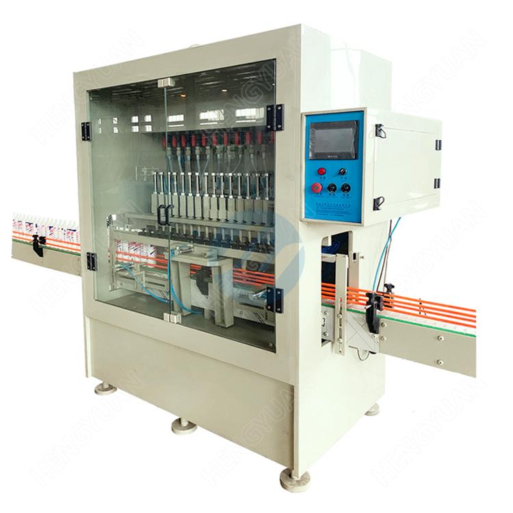 automatic bleach filling machine