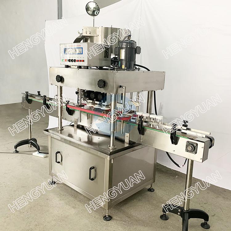 Pump cap capping machine