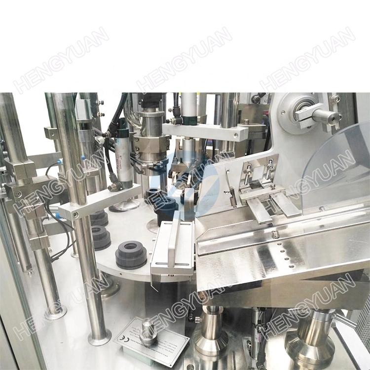 Automatic soft tube honey filling sealing machine