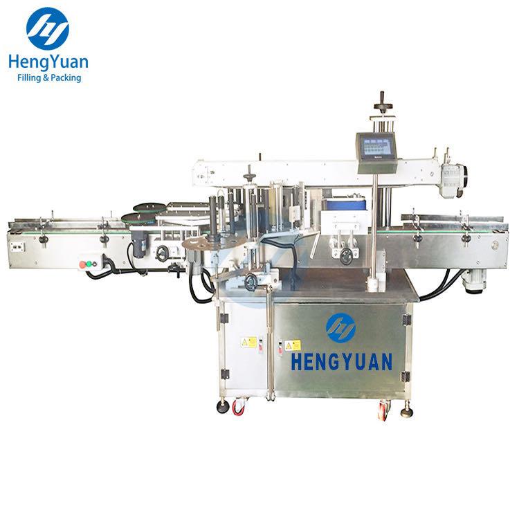 Automatic double-sided libeling machine