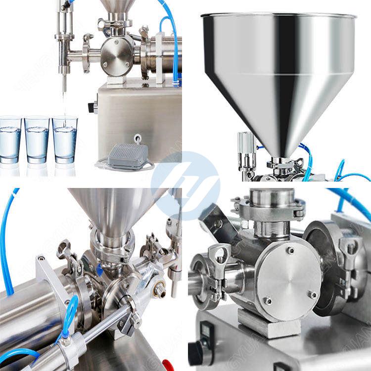 Semi-automatic Desktop Pneumatic Piston Filling Machine