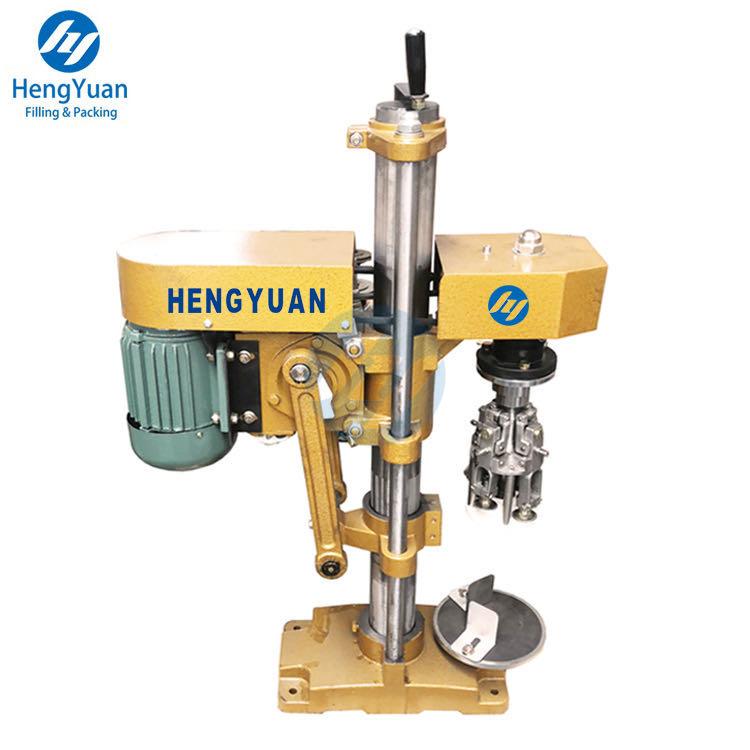 Semi-automatic bottle capping machine