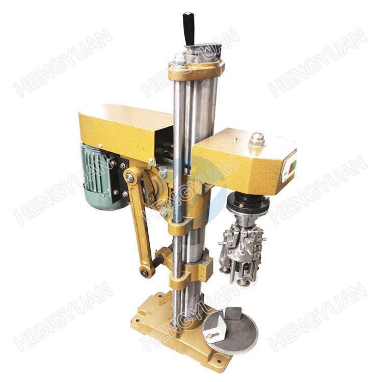 Semi-automatic single head capping machine