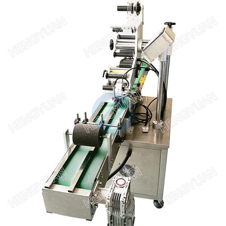 Automatic Non-dry Glue Adhesive Sticker Top Surface Plane Labeling Machine Details