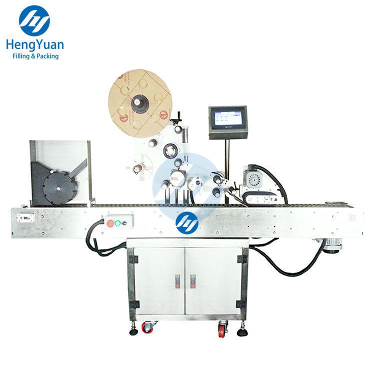 Automatic Non-dry Glue Adhesive Sticker Round Bottle Labeling Machine 