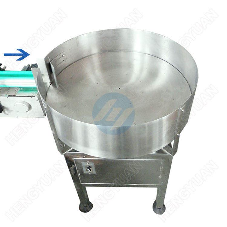 Automatic Round Rotary Bottle Collecting Turntable Machine Line 