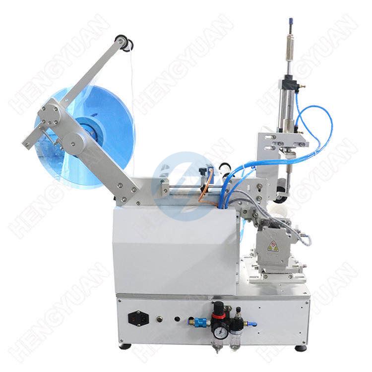 Semi-automatic 360 Degree Turnover Non-dry Self-Adhesive Sticker Label Applicator 1