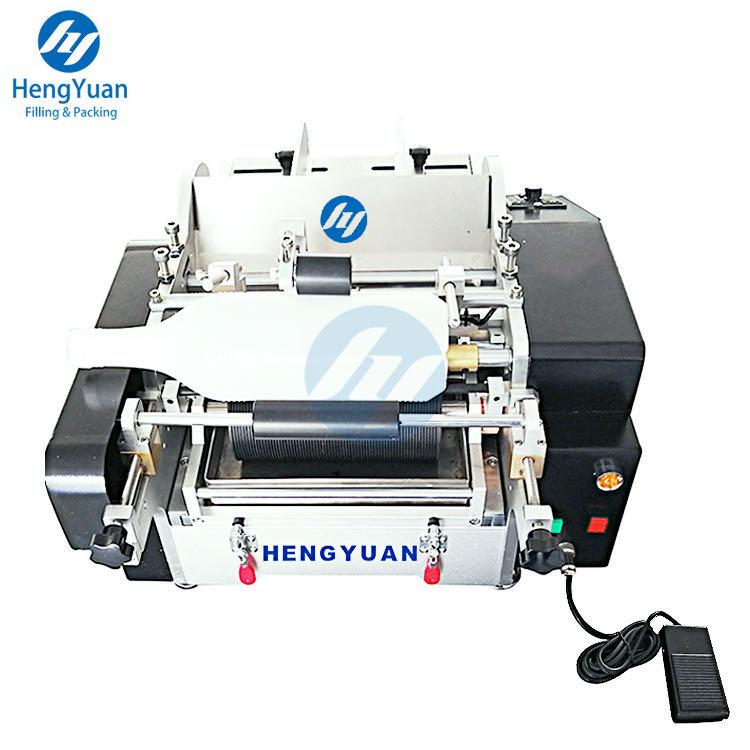 Semi-automatic Cold Wet Glue Paper Labeling Machine