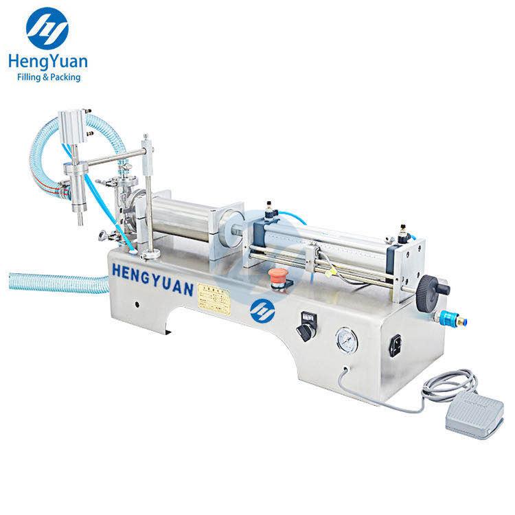 Semi-automatic Desktop Pneumatic Piston Cylinder Single-head Filling Machine