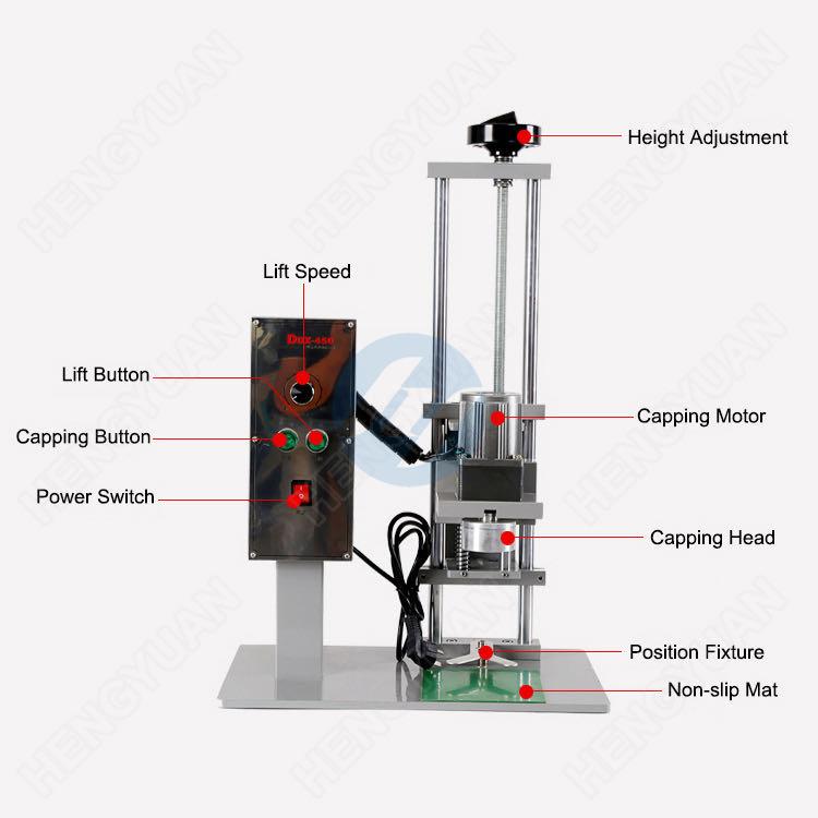 Semi-automatic Single Head Screwing Capping Machine introductionintroduction