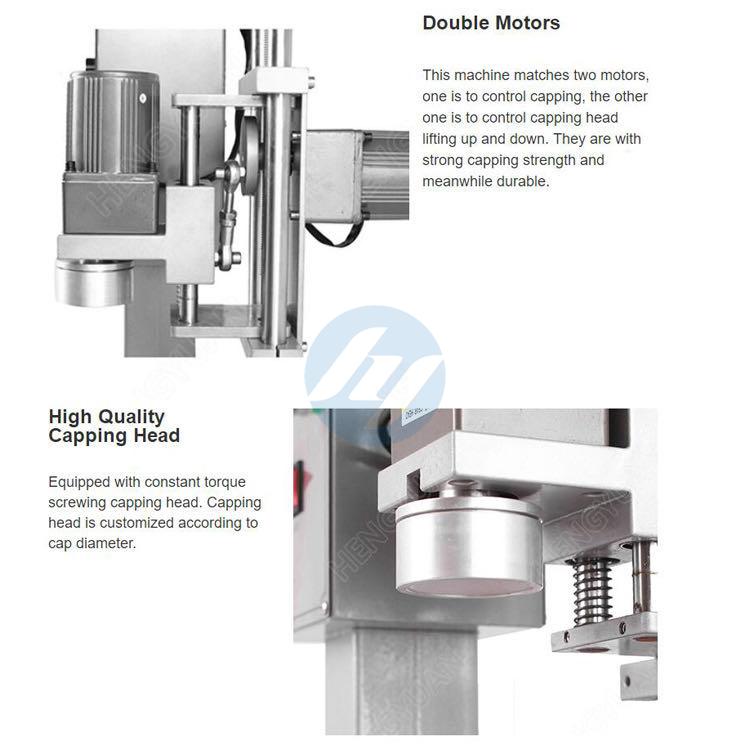 Semi-automatic Screwing Capping Machine Details