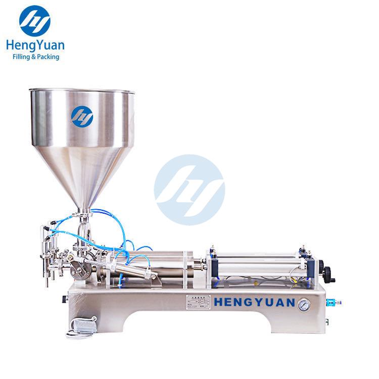 Semi-automatic Desktop Piston Cylinder Two-heads Filling Machine