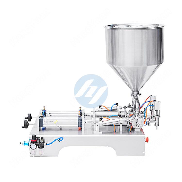 Semi-automatic Desktop Two-heads Filling Machine