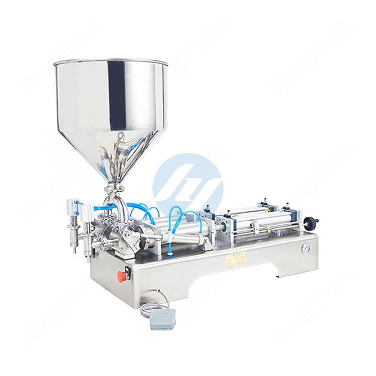 Desktop Pneumatic Piston Cylinder Two-heads Filling Machine