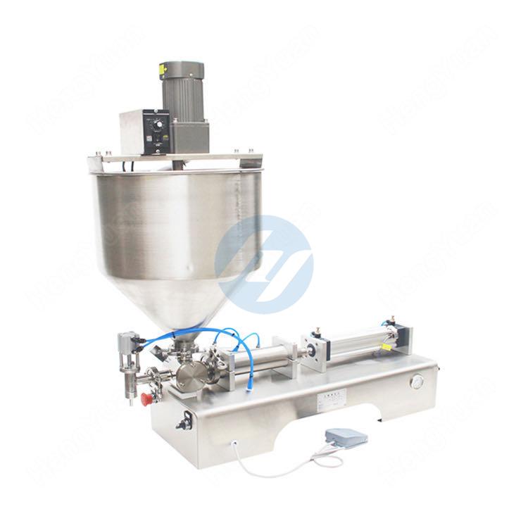 Semi-automatic Pneumatic Piston Single-head Paste Filling Machine