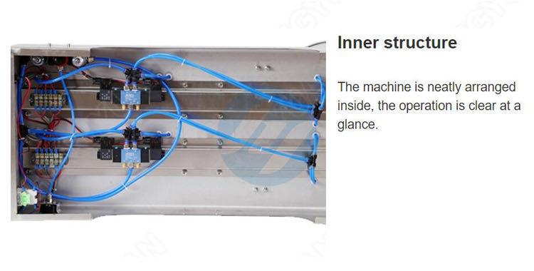 Semi-automatic Desktop Pneumatic Hand Sanitizer Gel Dispensing Machine
