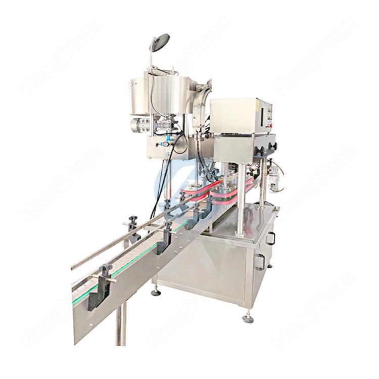 Automatic Linear Six Wheels Screwing Capping Machine 1