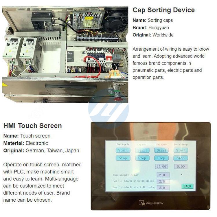 Automatic Linear Six Wheels Screwing Capping Machine introduction