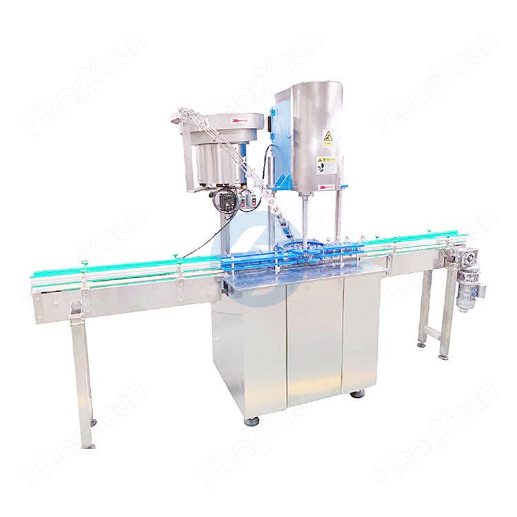 Automatic Clamping Bottle Single Head Capping Machine