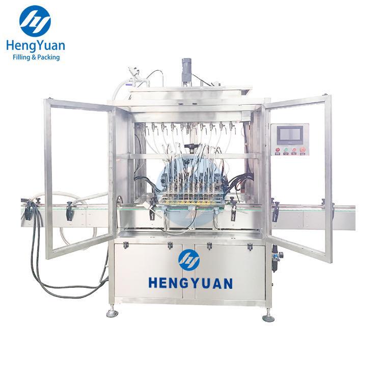 Automatic 20-120ml Servo Motor Piston Cylinder Dosing Type Filling Machine