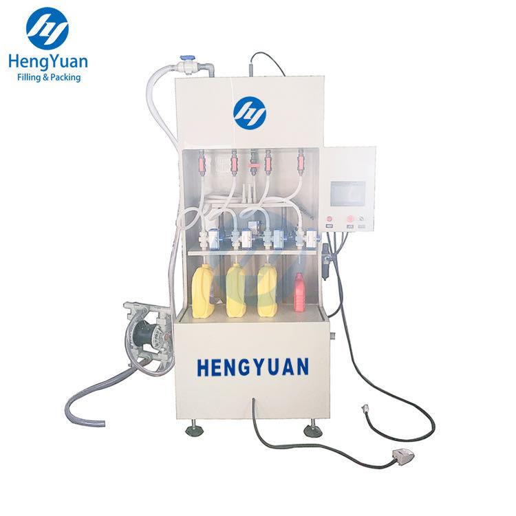 semi automatic anti-acrrosive liquid filling machine