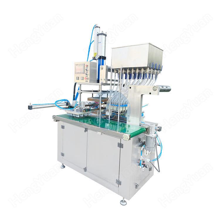  Double chambers PVA water-soluble film pods packing machine