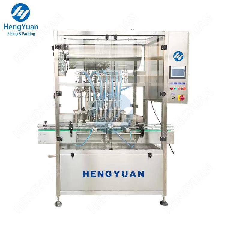 Automatic Linear Piston Dosing Granuled Sauce Filling Machine