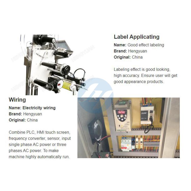 Desktop Economical Type Automatic Non-dry Glue Adhesive Sticker Label Top Surface Plane Labeling Machine details