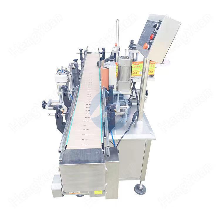 automatic wine round bottle labeling machine