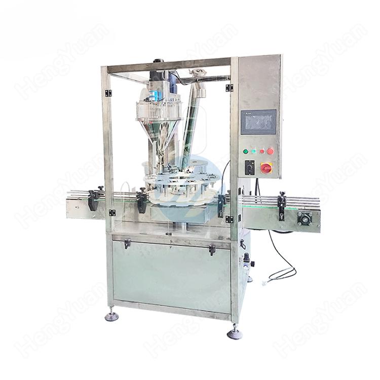 Automatic Powder Bottle Filler