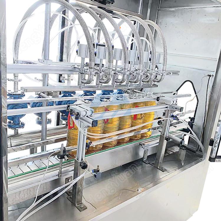 Automatic flowmeter dosing edible oil filling machine