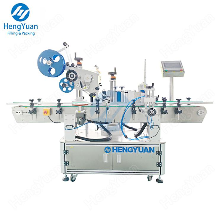 HYTB1-100TC Automatic Topside Plane and Side Round Bottle Labeling Machine