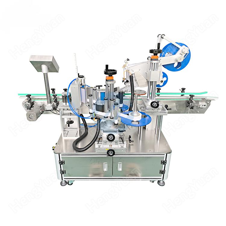 Automatic Topside Plane and Side Round Jar Label Applicator