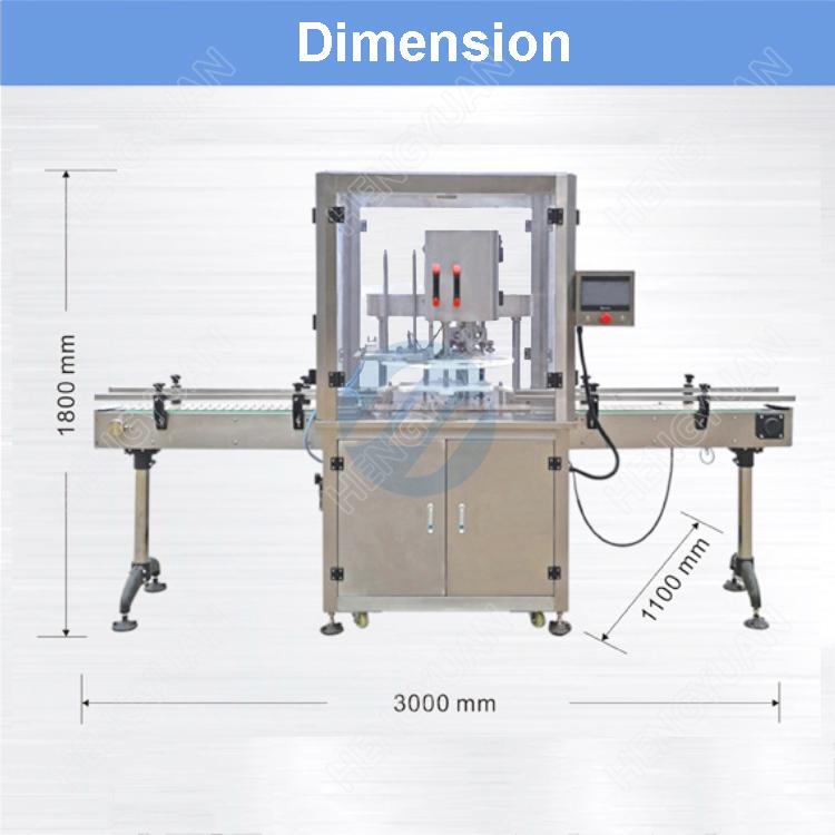 HYXG-200F Automatic lubricant tin can sealing machine