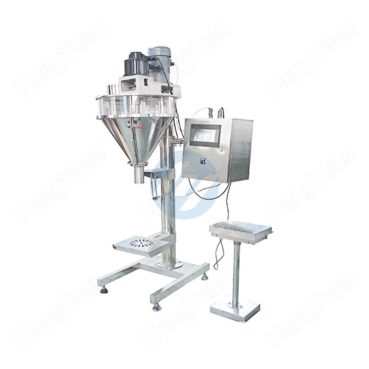 Semi-automatic powder packing machine