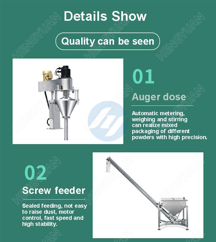 powder auger filling machine detail 1