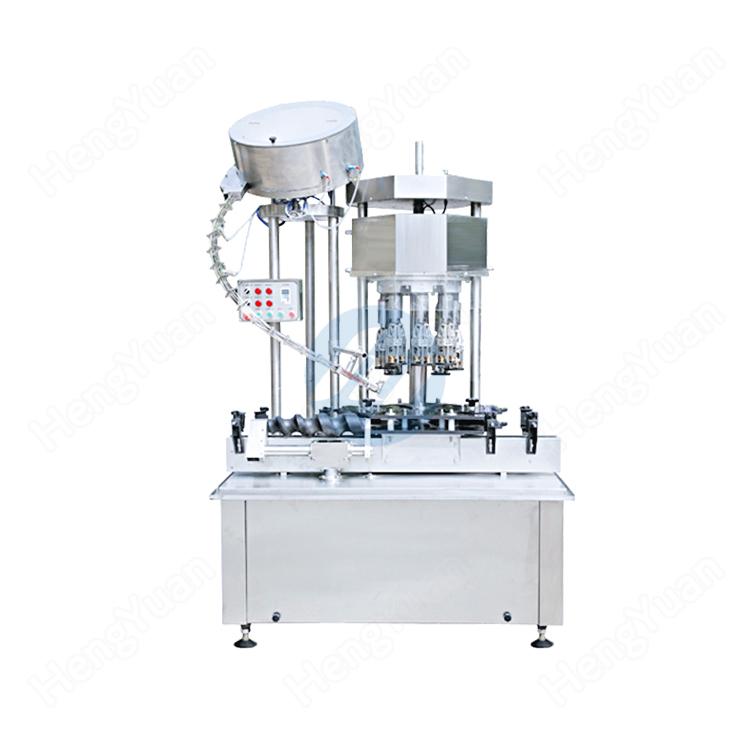 Automatic Ropp Aluminium Lid Bottle Sealing Machine