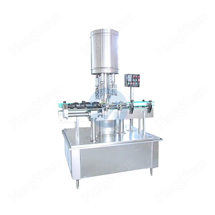 Automatic Ropp Aluminium Lid Glass Bottle Capping Machine