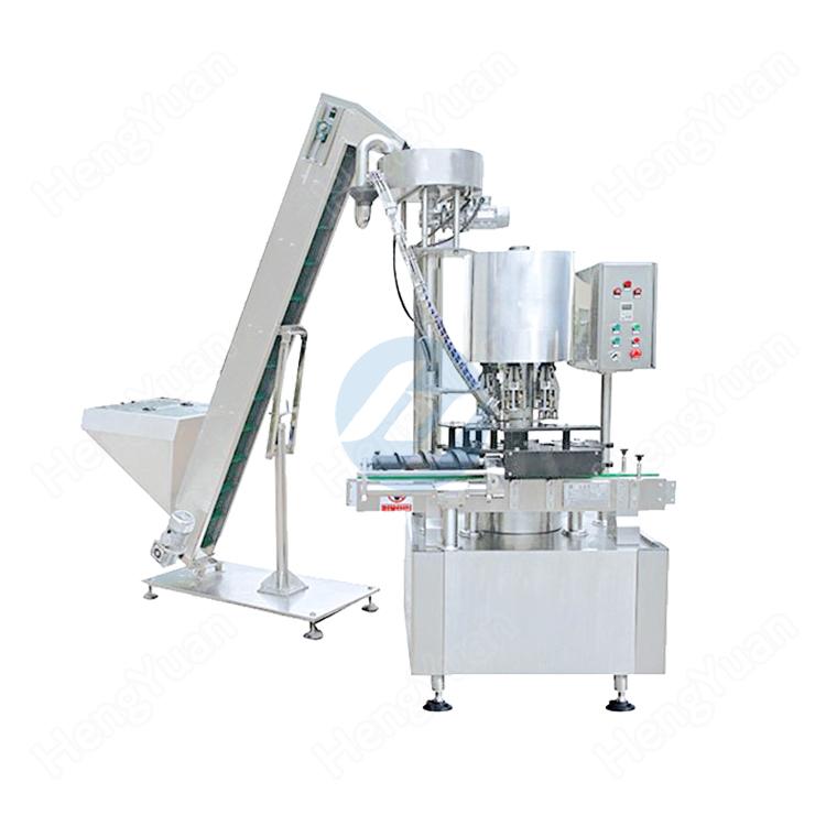 Automatic Rotary Ropp Aluminium Lid Bottle Capping Machine