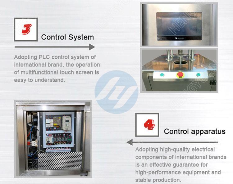 HYSS-10A Semi-automatic Add Nitrogen Cans Sealer