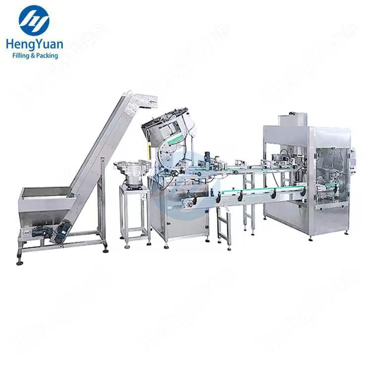 HYFK-100 Trigger lid single head bottle capping machine