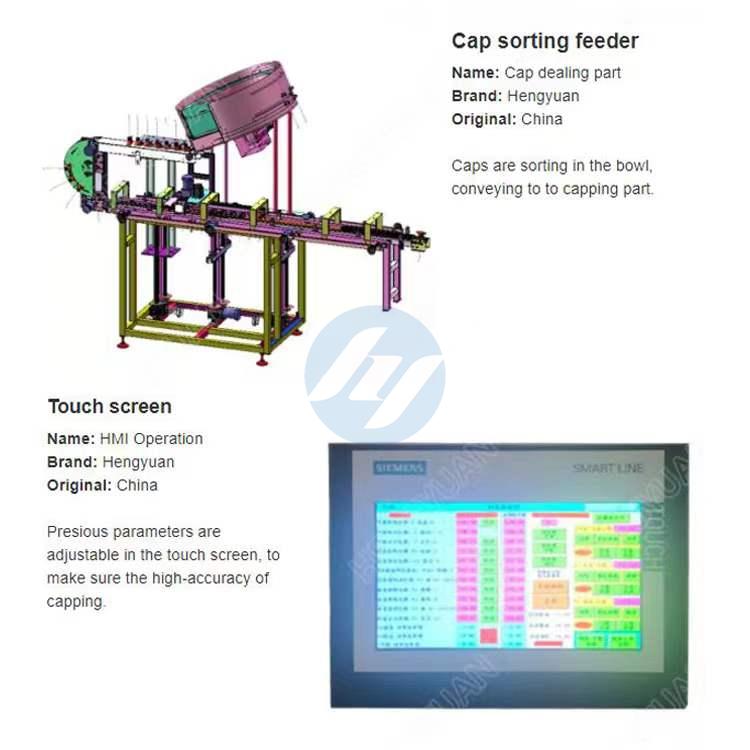 Automatic Trigger lid Antibacterial Cleaner Spray Bottle capping machine