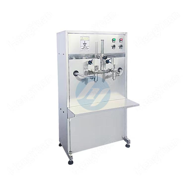 Semi-automatic Pneumatic Piston Two Heads Filling Machine