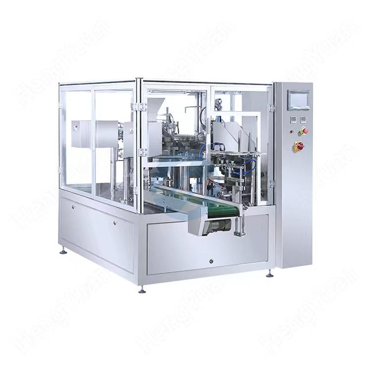 Automatic Rotary Pouch Liquid Packing Machine