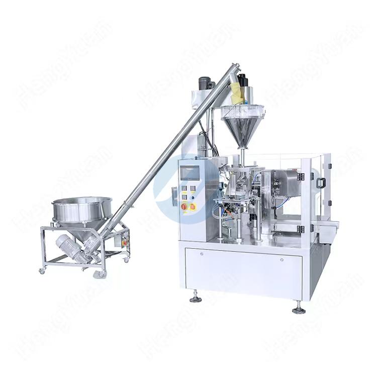 Automatic Rotary Premade Pouch Milk Powder Packing Machine