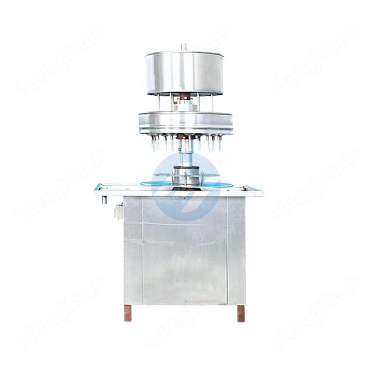 Semi-automatic rotary liquid filling machine