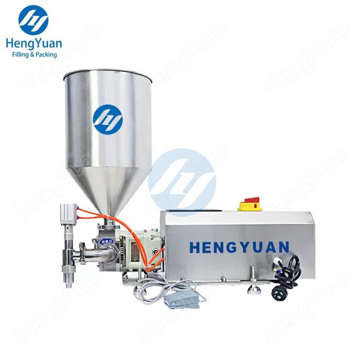 HYRO-S10 Semi-automatic Rotor Pump Dosing Single-head Filling Machine